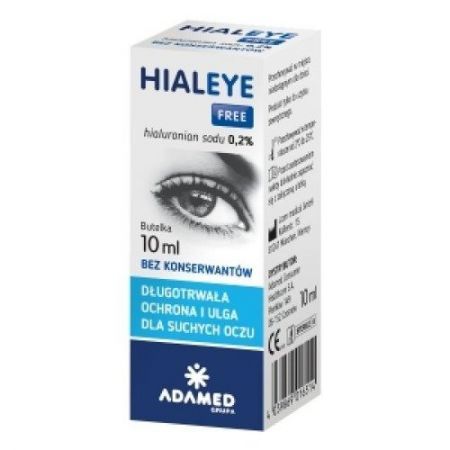 Hialeye Free 0,2% krople do oczu 10 ml