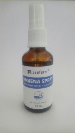 Higiena Spray dezynfekujący do rąk 40 g