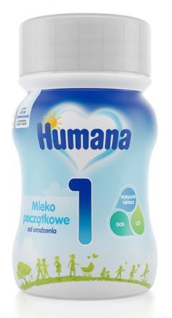 Humana 1 mleko początkowe w płynie 90 ml (od urodzenia)