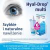 Hyal-Drop Multi nawilżające krople do oczu szybkie nawilżenie, 10 ml