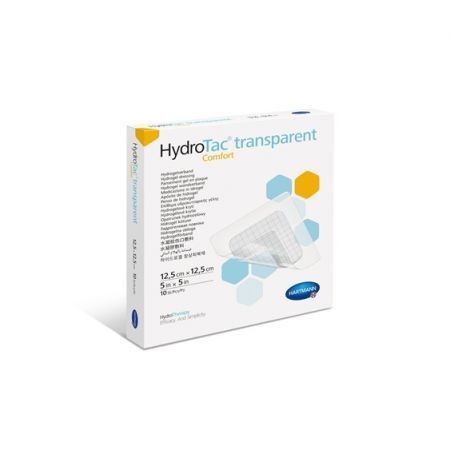 HydroTac Transparent Comfort 12.5cm x 12.5cm 10 szt.