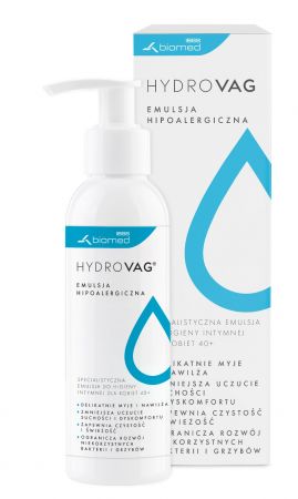 HydroVag emulsja hipoalergiczna 300 ml / Higiena intymna dla kobiet 40+