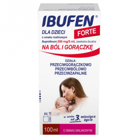 Ibufen Forte (smak malinowy) 100 ml