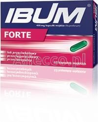 Ibum Forte 400 mg 36 kapsułek miękkich / Ból