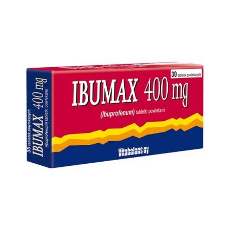 Ibumax 400mg 30 tabletek powlekanych