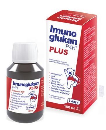 Imunoglukan P4H Plus płyn 100 ml