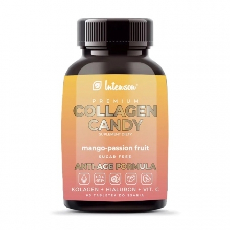 INTENSON Collagen Candy o smaku mango-marakuja 60 tabletek