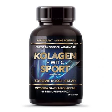 INTENSON Kolagen + wit. C Sport 90 tabletek