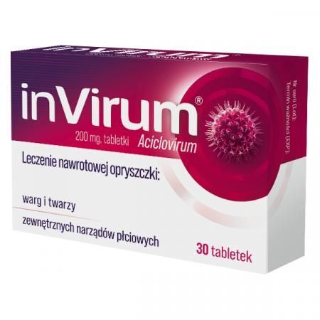 Invirum 200 mg 30 tabletek