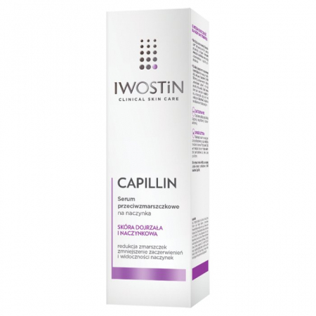 IWOSTIN CAPILLIN Przeciwzmarszczkowe serum na naczynka 40 ml