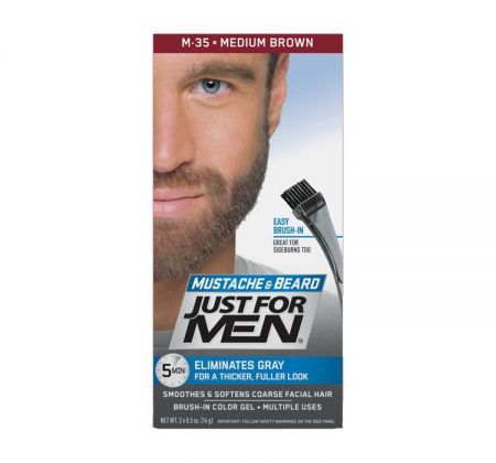 Just For Men M-35 Koloryzujący żel do brody i wąsów- średni brąz 28 g
