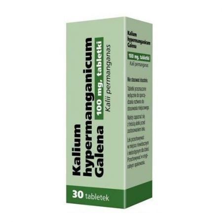 Kalium hypermanganicum 100 mg 30 tabl.