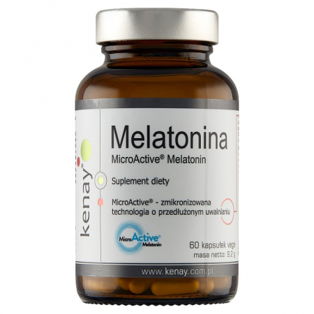 KENAY Melatonina MicroActive 60 kapsułek