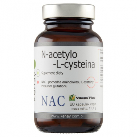 KENAY N-Acetylo-L-Cysteina 150 mg 60 kapsułek