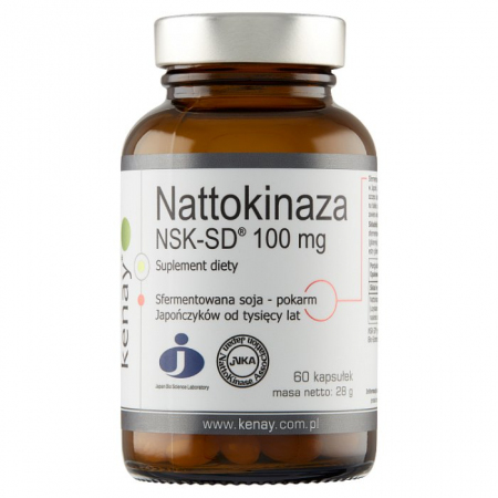 KENAY Nattokinaza NSK-SD 100 mg 60 kapsułek