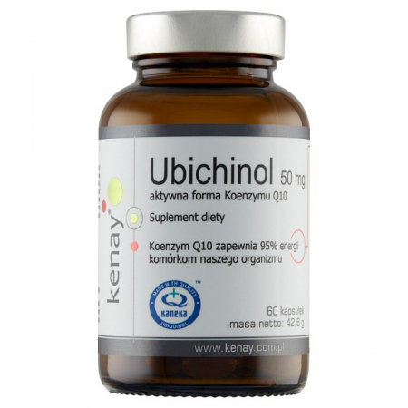 KENAY Ubichinol Koenzym Q10 50 mg 60 kapsułek