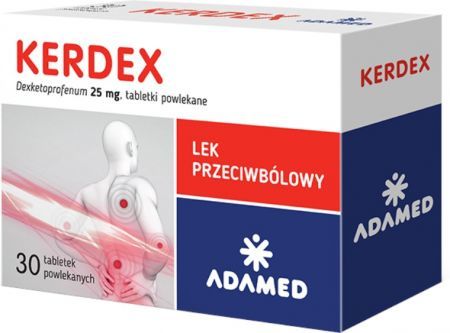 Kerdex 25mg 30 tabletek