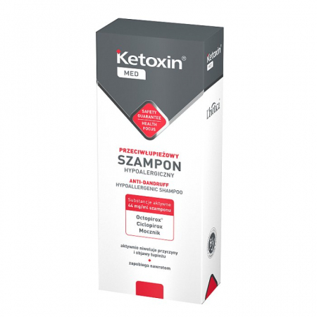 Ketoxin Med Hypoalergiczny Szampon Przeciwłupieżowy 200 ml