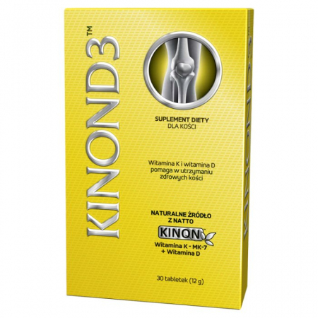 Kinon D3 2000 j.m. K2 MK-7 100 mcg 30 tabletek