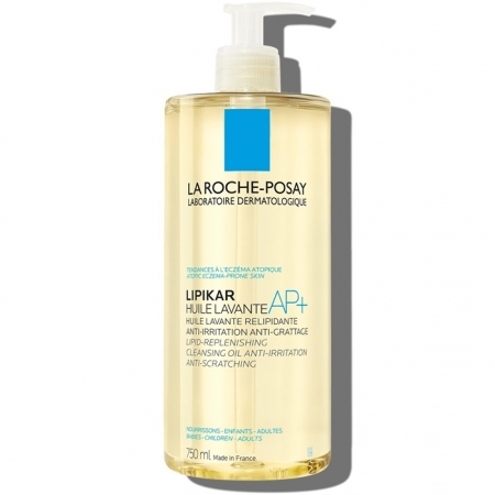 La Roche-Posay Lipikar Olejek myjący przeciw podrażnieniom do skóry suchej, 750 ml