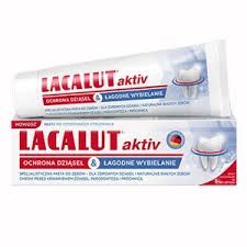 Lacalut aktiv ochrona dziąseł & łagodne wybielanie pasta do zębów  75 ml