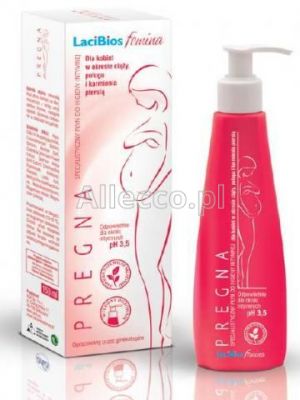 LaciBios femina Pregna żel do higieny intymnej dla kobiet ciężarnych i karmiących piersią 150 ml / Higiena intymna