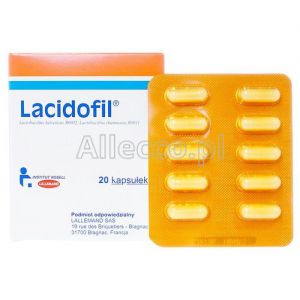 Lacidofil 20 kapsułek / Flora bakteryjna