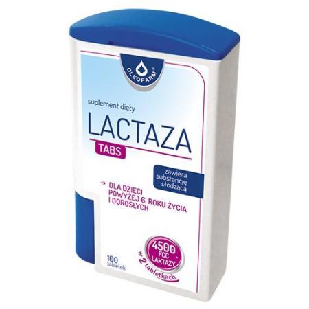 Lactaza Tabs 100 tabletek