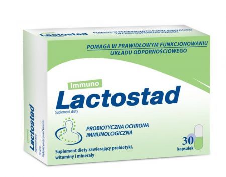 Lactostad immuno 30 kapsułek / Probiotyk