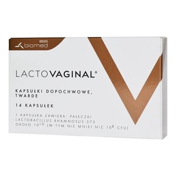 Lactovaginal 14 kapsułek dopochwowych / Probiotyk ginekologiczny