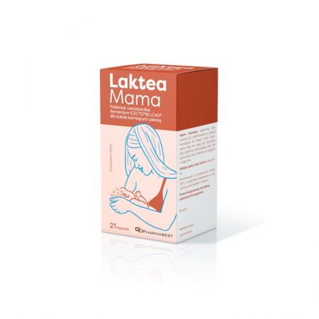 Laktea Mama probiotyk dla kobiet karmiących kapsułki, 21 szt.