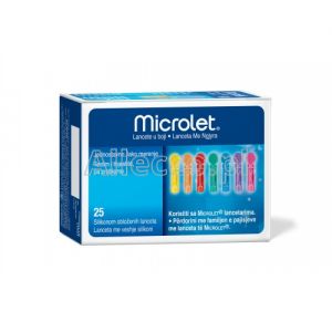 Lancety Microlet 25 szt.