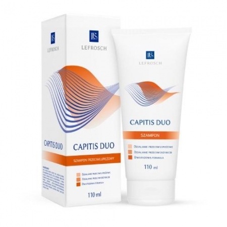 Lefrosch Capitis Duo szampon przeciwłupieżowy i przeciwgrzybiczy, 110 ml
