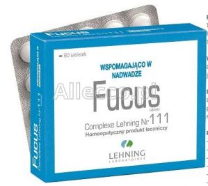 LEHNING N111 Fucus 80 tabletek / Odchudzanie