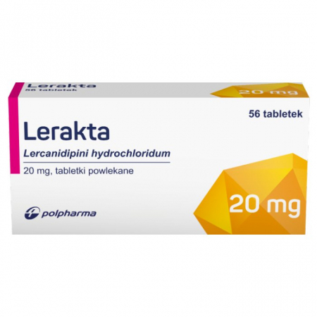 Lerakta 20 mg 56 tabletek