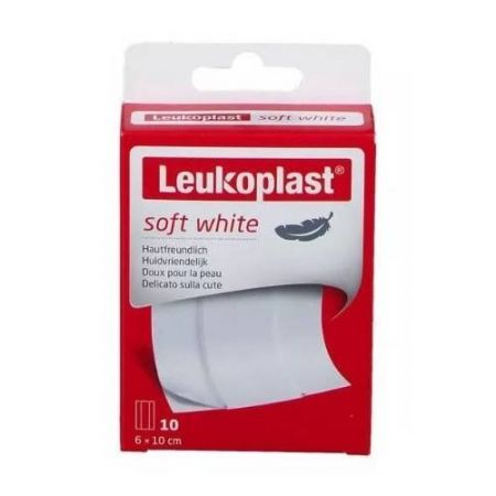 Leukoplast plaster Soft White 6x10cm 10szt.