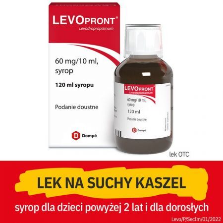 Levopront syrop 60 mg/10ml 120 ml