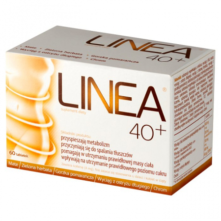 Linea 40+ 60 tabletek / Odchudzanie