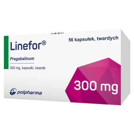 Linefor 300 mg kapsułki twarde, 56 szt.