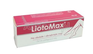 LiotoMax żel do pielęgnacji nóg 75 ml
