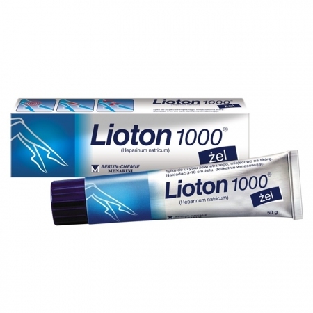 Lioton 1000 żel 50g