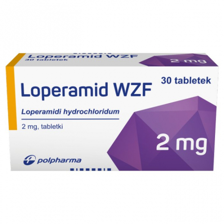 Loperamid 2 mg, 30 tabletek
