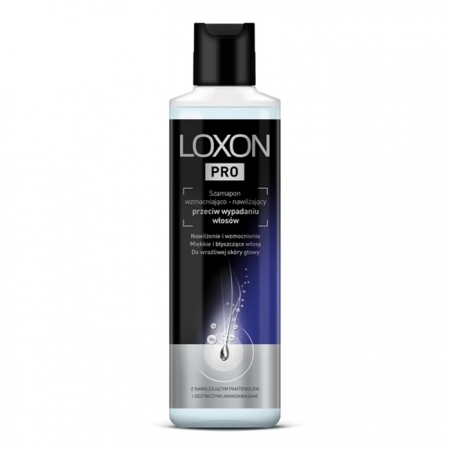 Loxon Pro Szampon wzmacniająco-nawilżający przeciw wypadaniu włosów, 250 ml