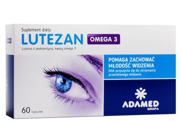 Lutezan Omega 3 60 kapsułek / Zdrowe oczy