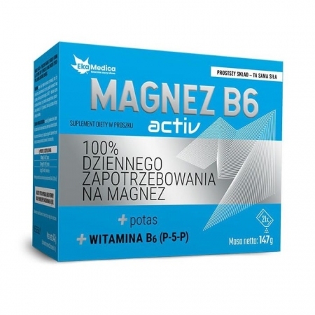 Magnez B6 Activ 21 saszetek x 7 g