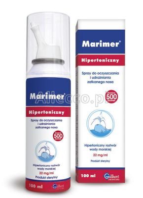 Marimer Hipertoniczny roztwór wody morskiej 100 ml / Higiena nosa