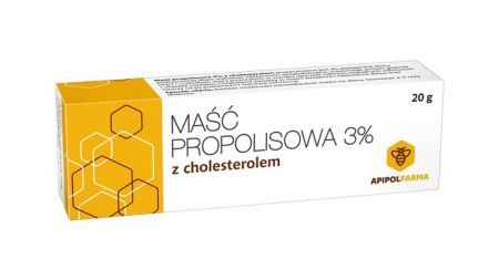 Maść propolisowa 3% z cholesterolem 20g