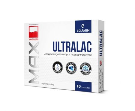 Max UltralaC  10 kapsułek