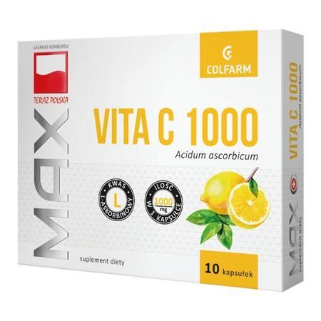 Max Vita C 1000 10 kapsułek / Witamina C