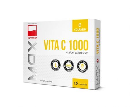 Max Vita C 1000 15 kapsułek